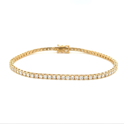 Tennis Bracelet Square setting 3ct