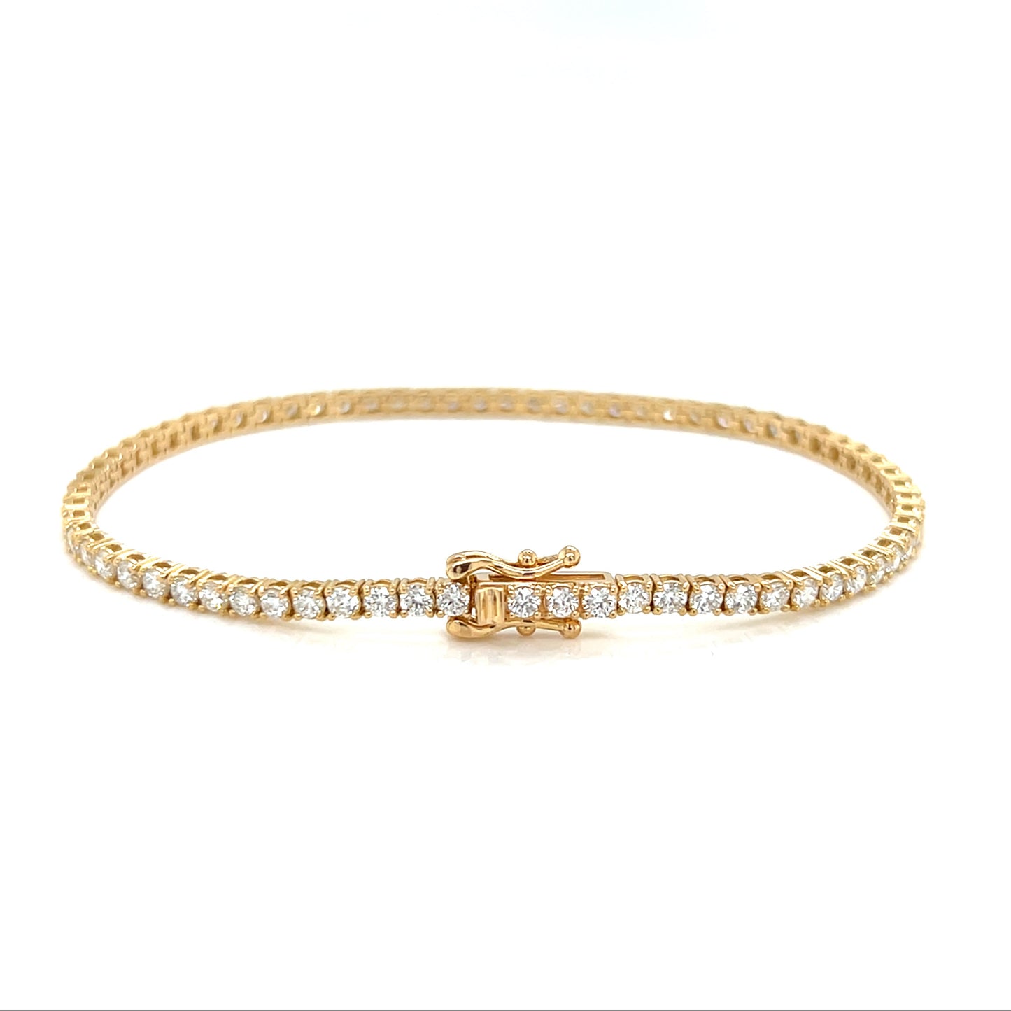 Tennis Bracelet Square setting 3ct