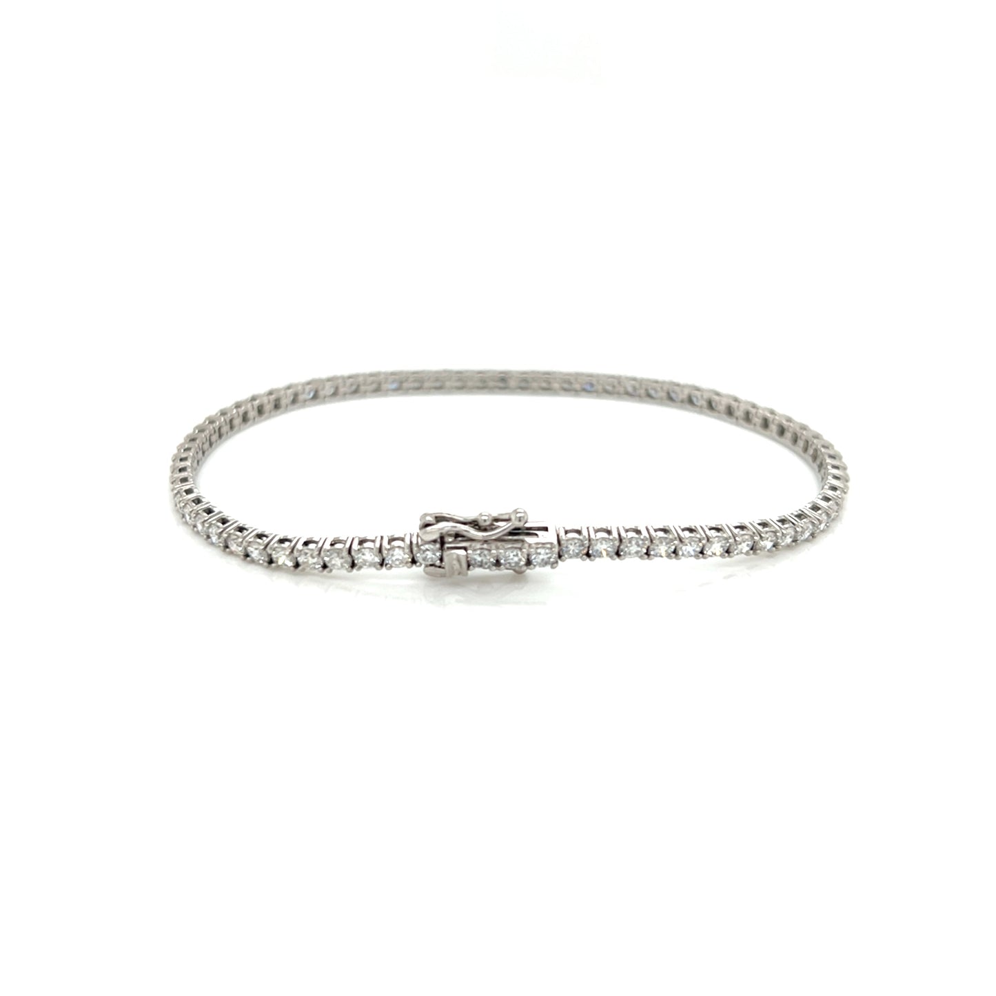 Tennis Bracelet Square setting 3ct