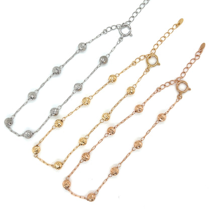 Gold Ball Bracelet