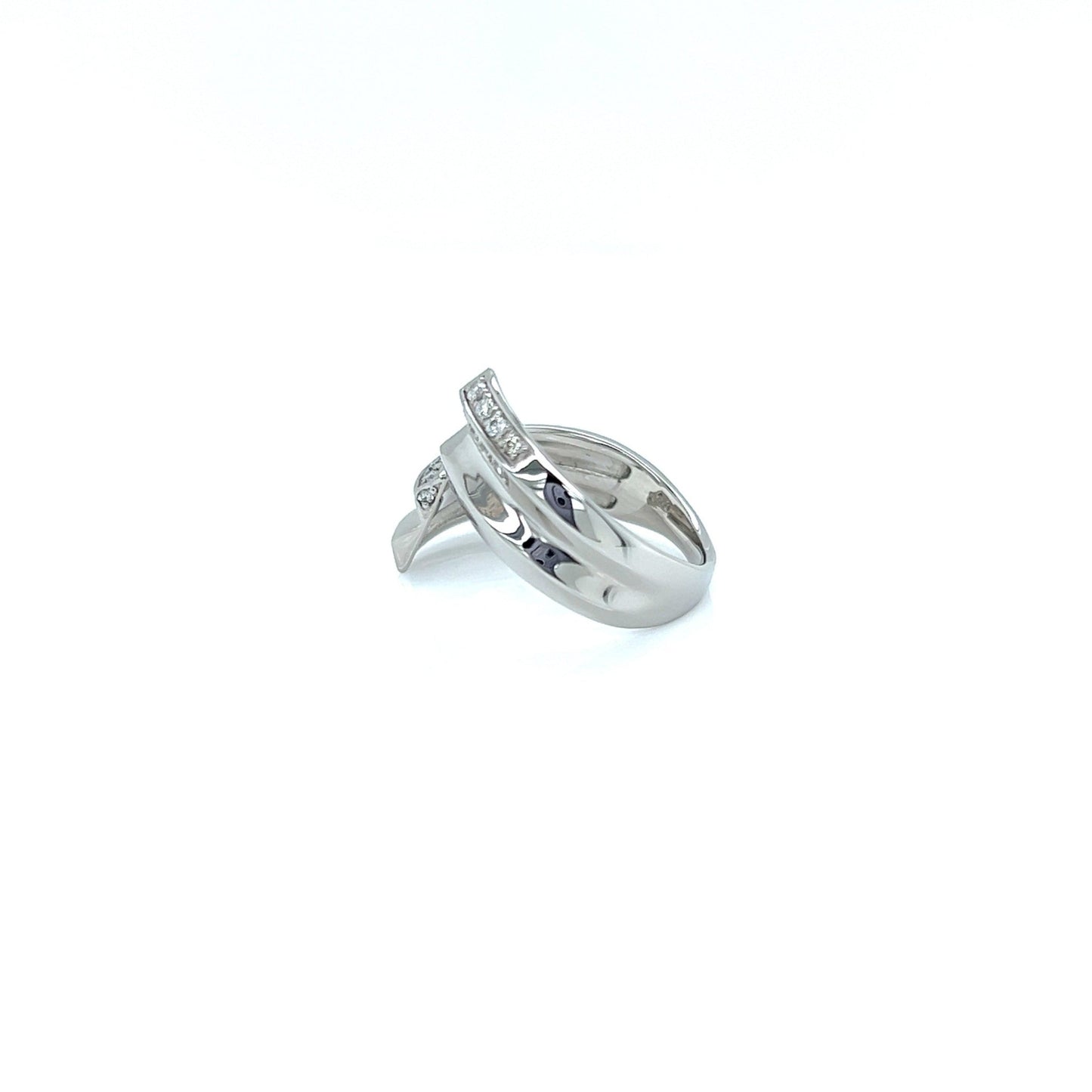 Adjustable Wave ring 0.2ct - JMW Jewelry Wholesale