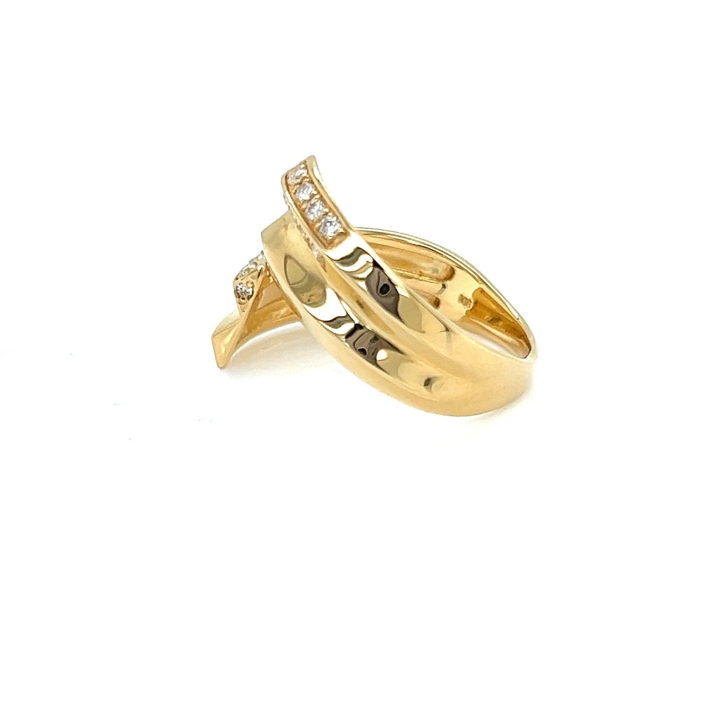 Adjustable Wave ring 0.2ct - JMW Jewelry Wholesale