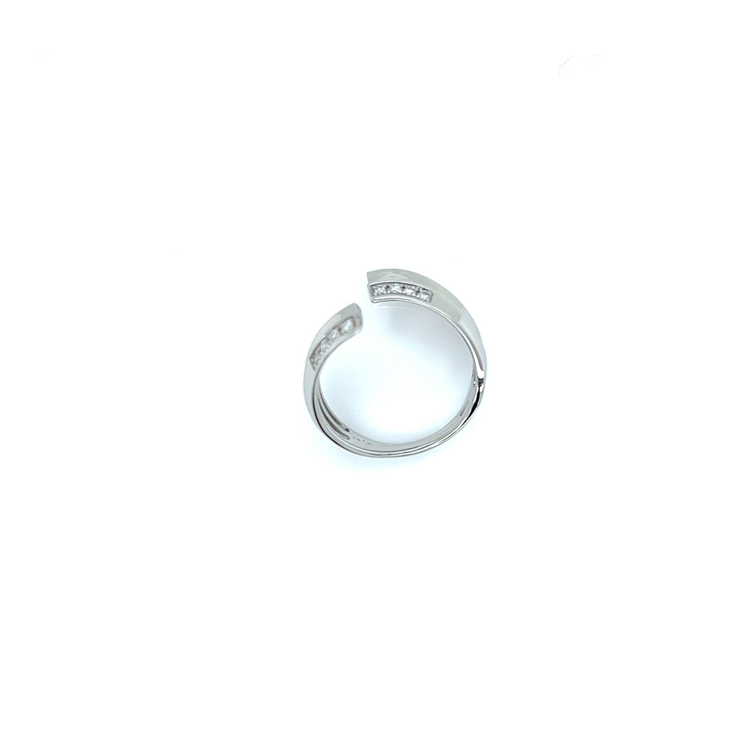 Adjustable Wave ring 0.2ct - JMW Jewelry Wholesale