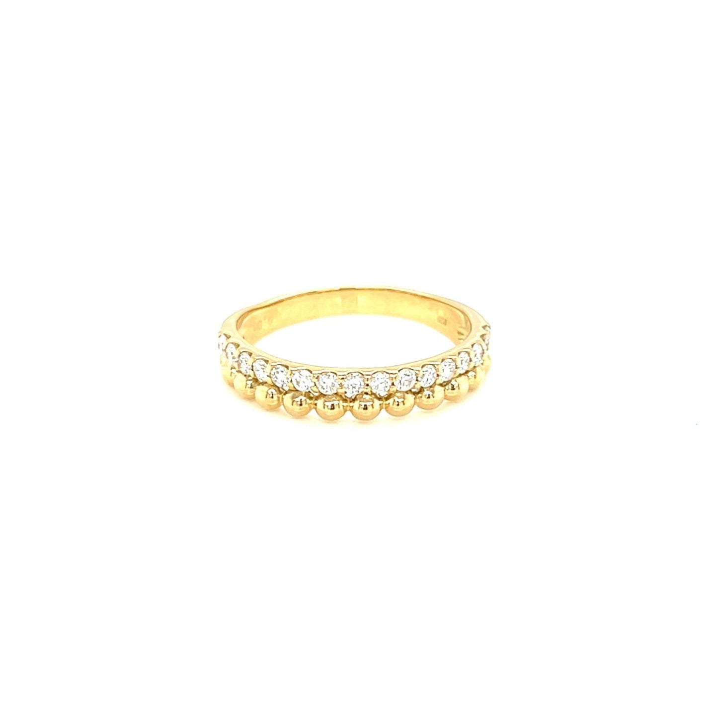 Beads Half Eternity Ring 0.3ct - JMW Jewelry Wholesale
