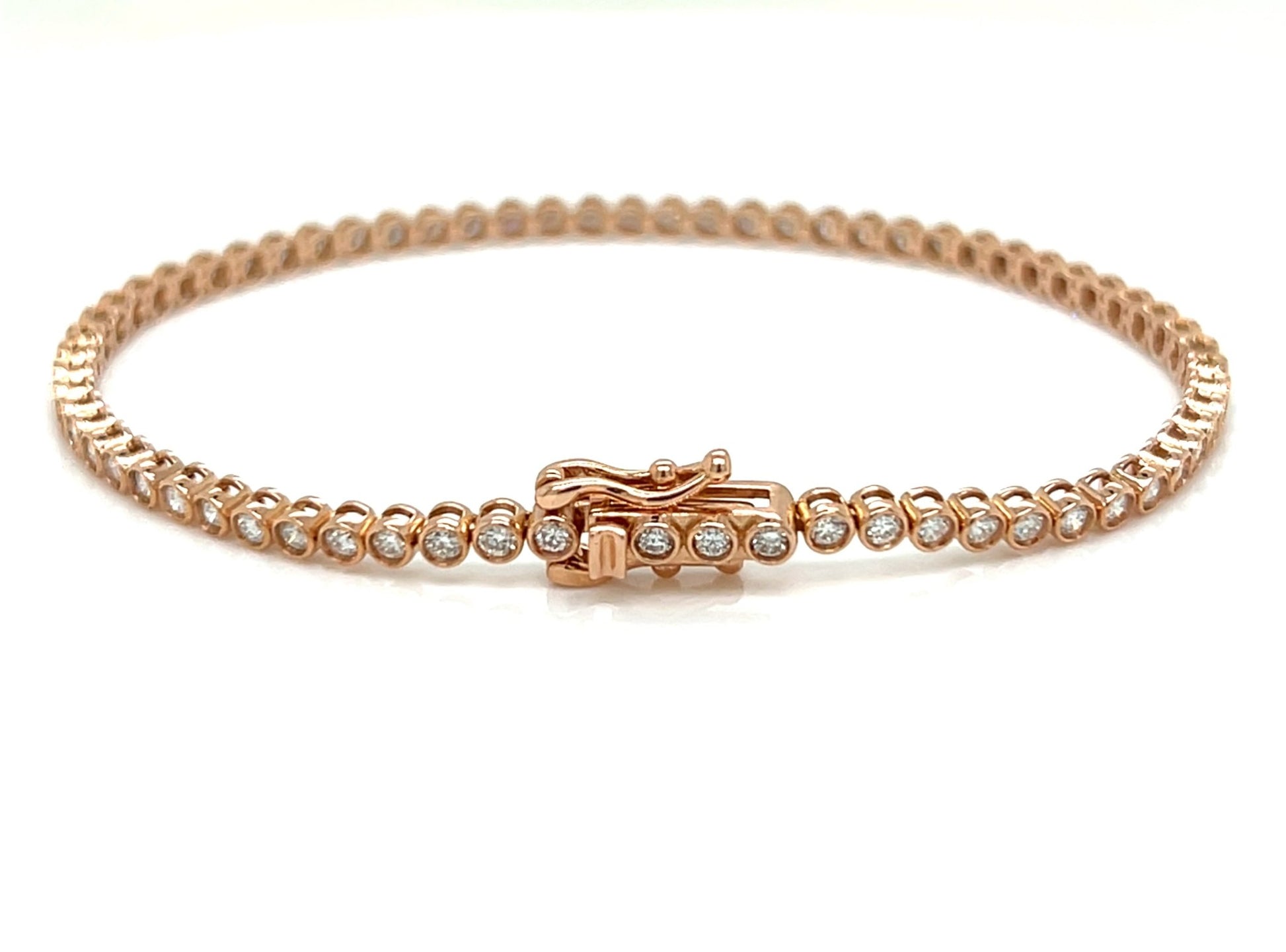 Bezel Tennis Bracelet 1.5ct - JMW Jewelry Wholesale