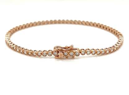 Bezel Tennis Bracelet 1.5ct - JMW Jewelry Wholesale