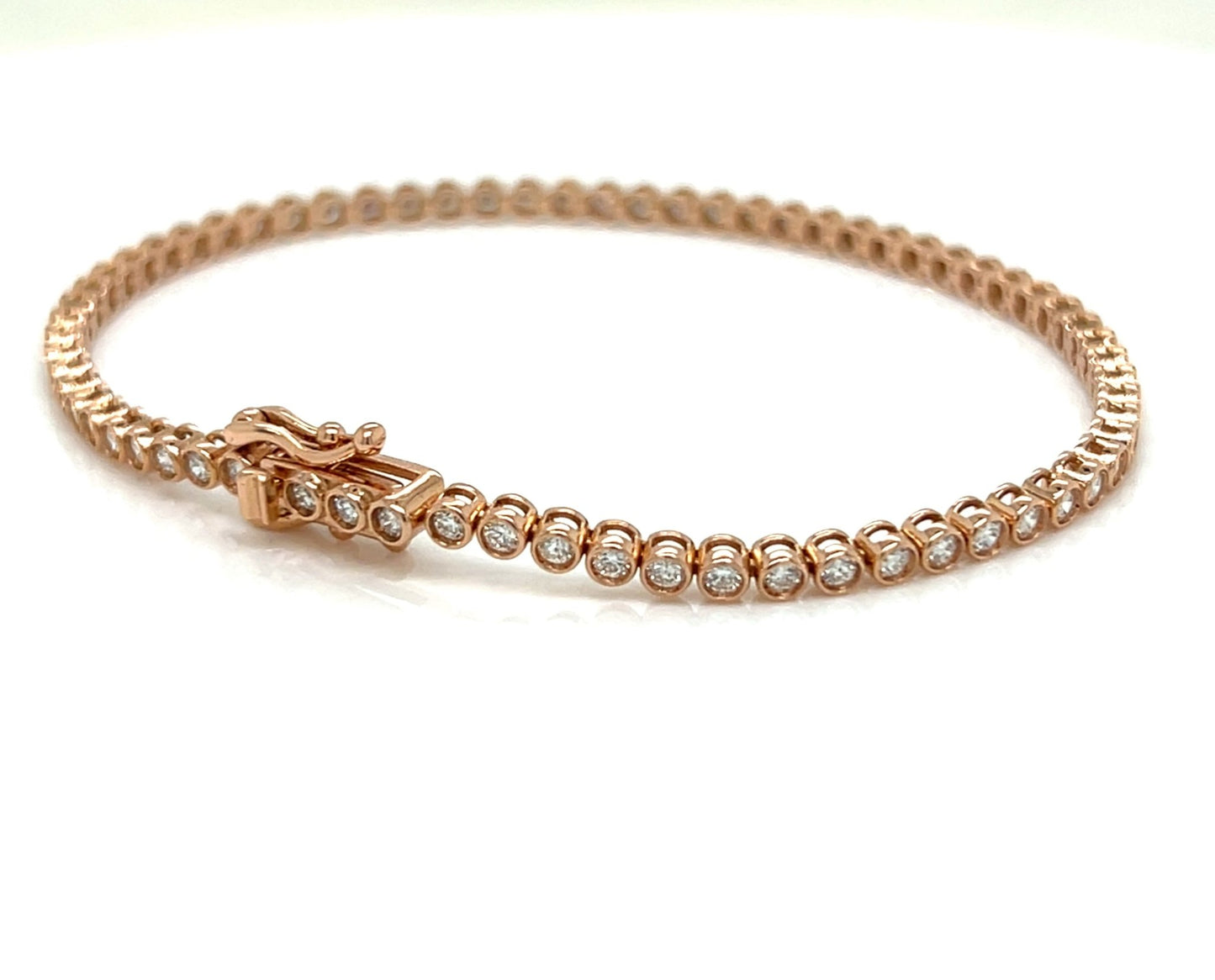 Bezel Tennis Bracelet 1.5ct - JMW Jewelry Wholesale