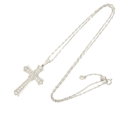 Big Cross Necklace 0.4ct - JMW Jewelry Wholesale