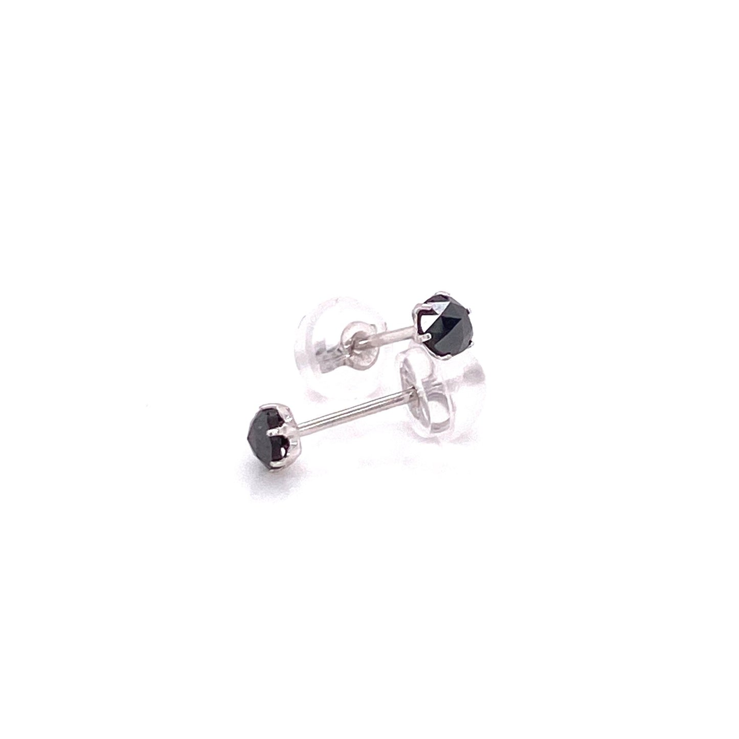 Black Diamond Earrings 0.2ct - JMW Jewelry Wholesale