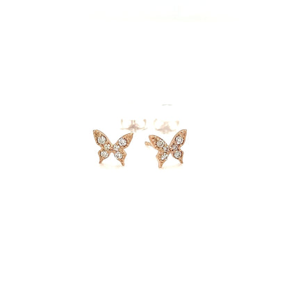 Butterfly Earrings 0.1ct - JMW Jewelry Wholesale