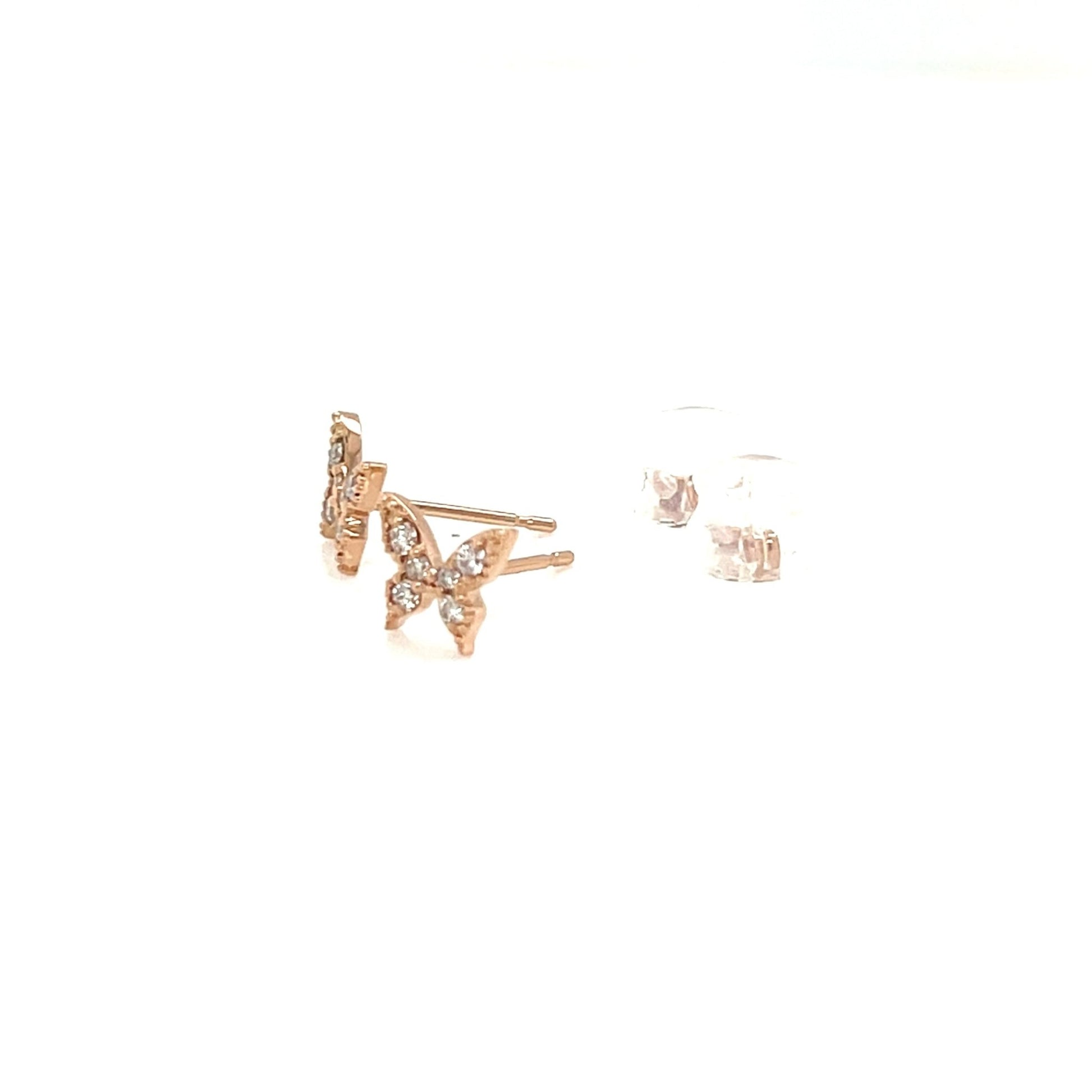 Butterfly Earrings 0.1ct - JMW Jewelry Wholesale