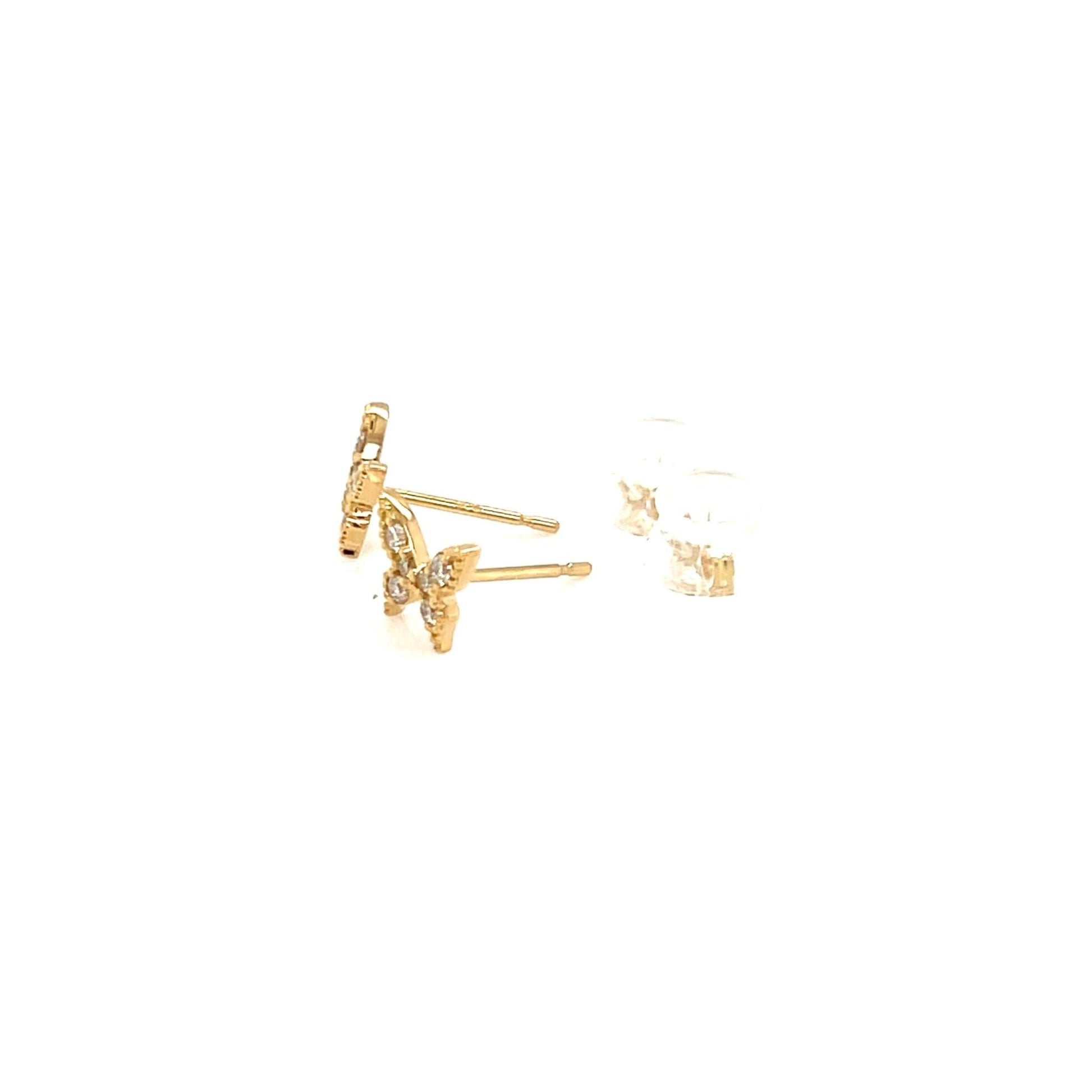 Butterfly Earrings 0.1ct - JMW Jewelry Wholesale