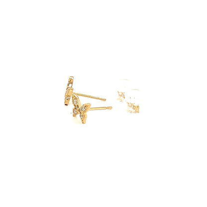 Butterfly Earrings 0.1ct - JMW Jewelry Wholesale