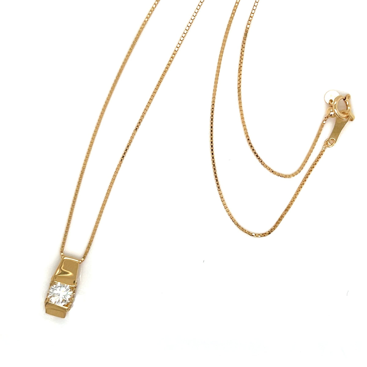 CGL Bar Necklace 0.5/0.06ct - JMW Jewelry Wholesale