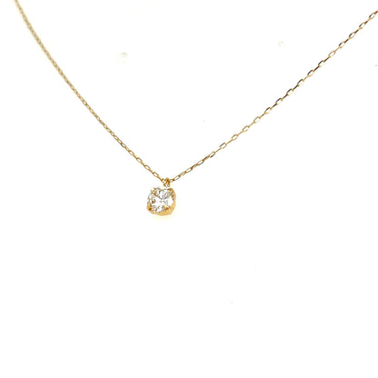 CGL Single Dia 4 Prong Necklace 0.25ct - JMW Jewelry Wholesale