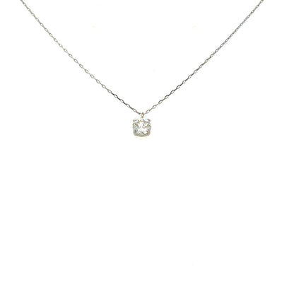 CGL Single Dia Four prong Necklace 0.3ct - JMW Jewelry Wholesale