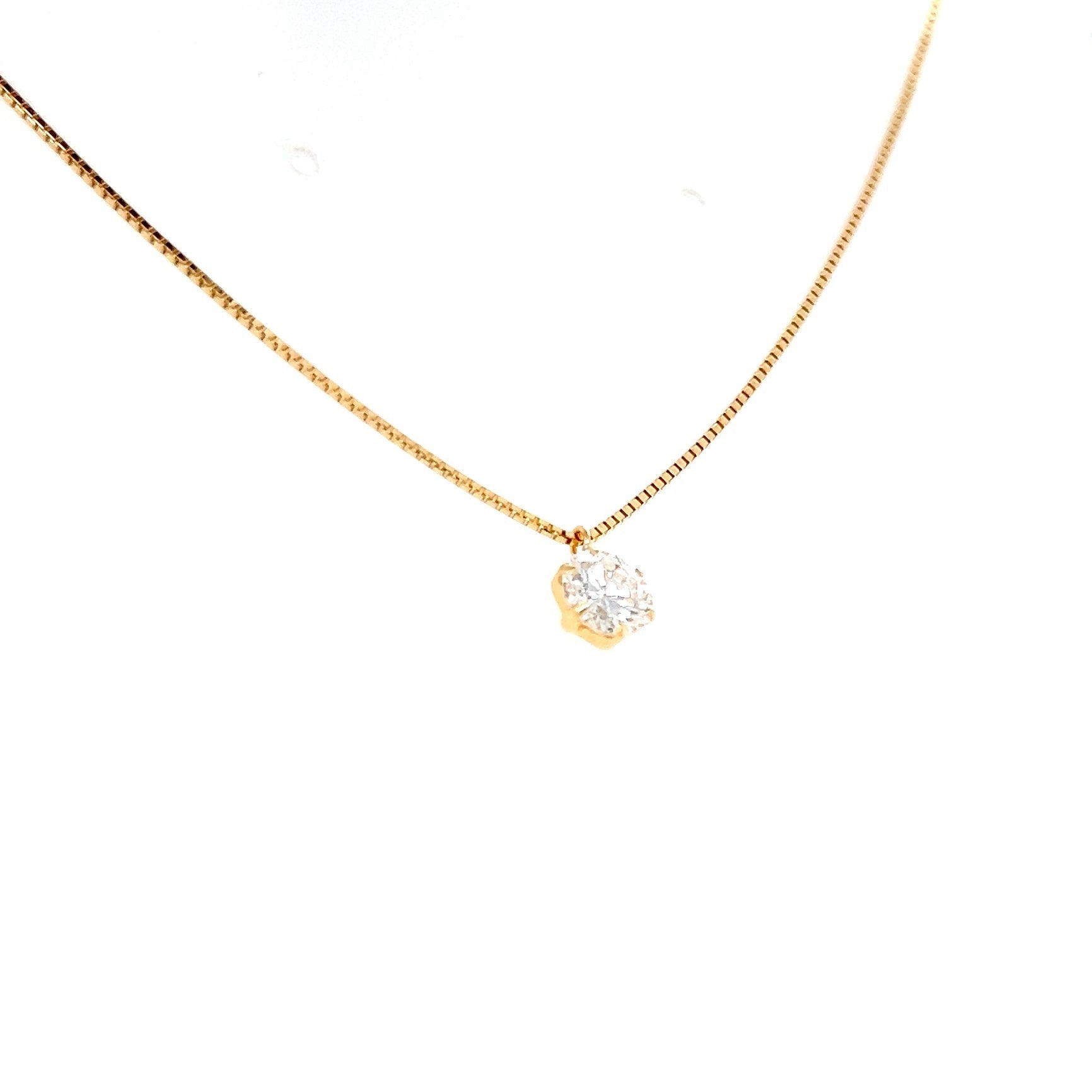 CGL Single Dia Necklace 0.516ct/E/SI2/GD - JMW Jewelry Wholesale