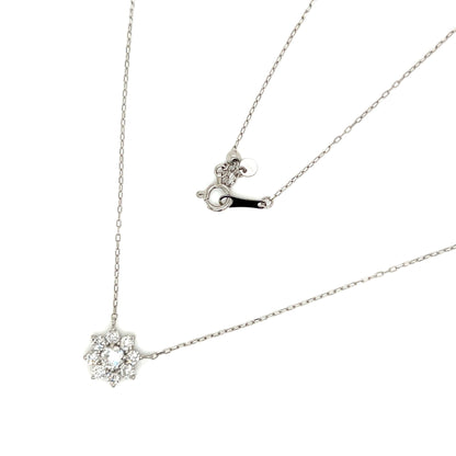CGL Sunflower Necklace 0.2/0.4ct/E/SI2/GD - JMW Jewelry Wholesale