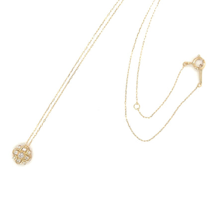 Clover Snowflake Necklace 0.1ct - JMW Jewelry Wholesale