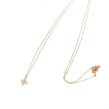 Cross Flower Necklace 0.12ct - JMW Jewelry Wholesale