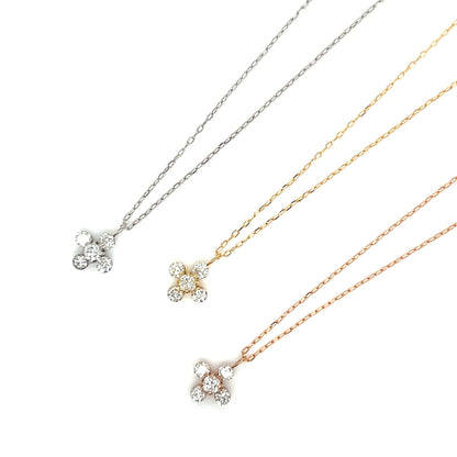 Cross Flower Necklace 0.2ct - JMW Jewelry Wholesale