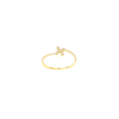 Cross Flower Ring 0.1ct - JMW Jewelry Wholesale
