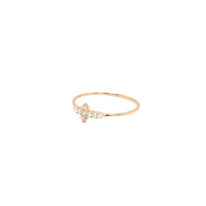 Cross Ring 0.1ct - JMW Jewelry Wholesale