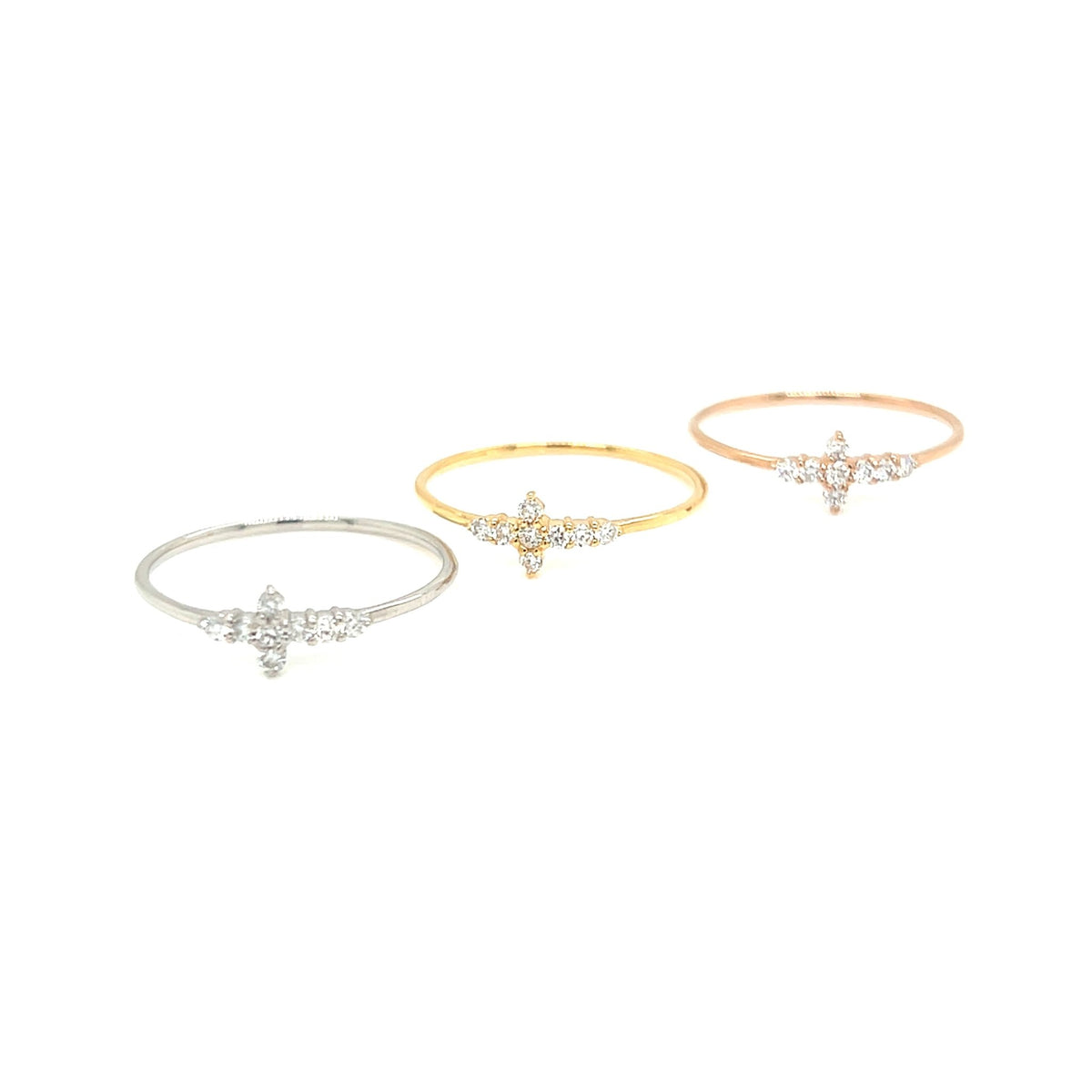 Cross Ring 0.1ct - JMW Jewelry Wholesale