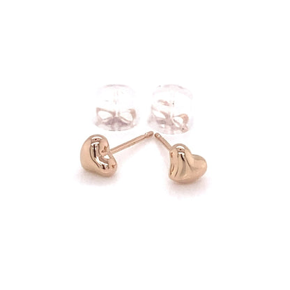 Curved Heart Earrings - JMW Jewelry Wholesale