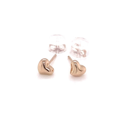 Curved Heart Earrings - JMW Jewelry Wholesale