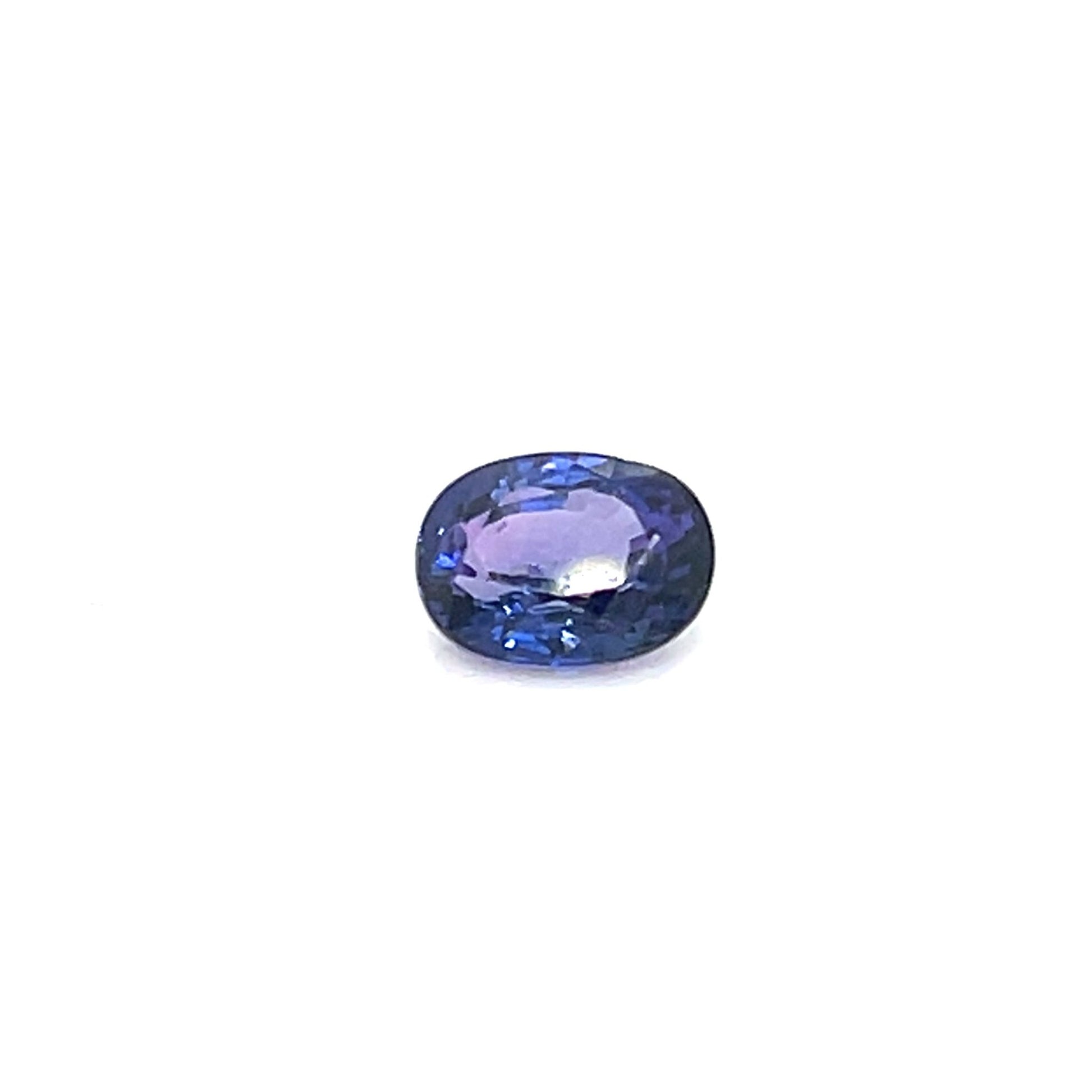 Deep Violet Sapphire – 2.05ct Oval Cut - JMW Jewelry Wholesale