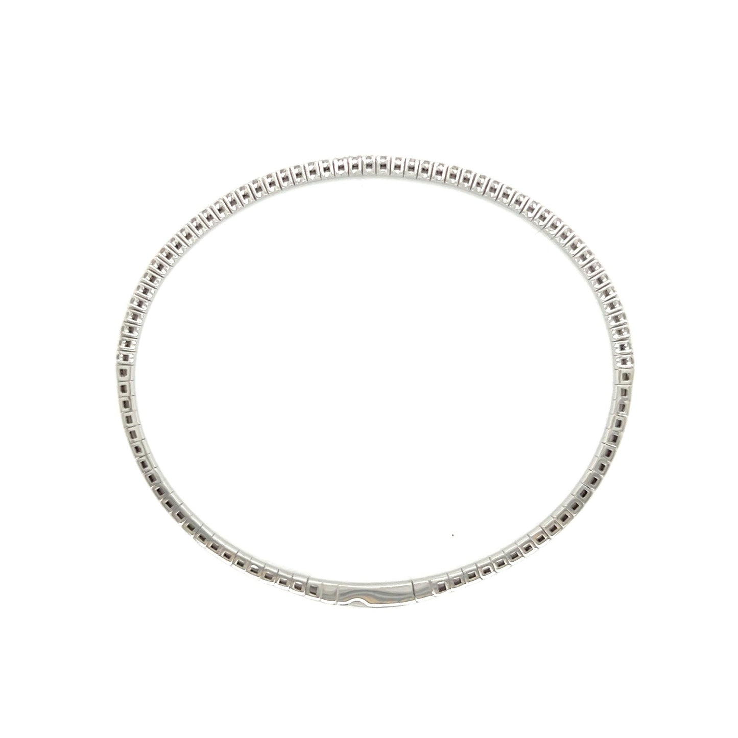 Diamond Spring Bangle 1ct - JMW Jewelry Wholesale