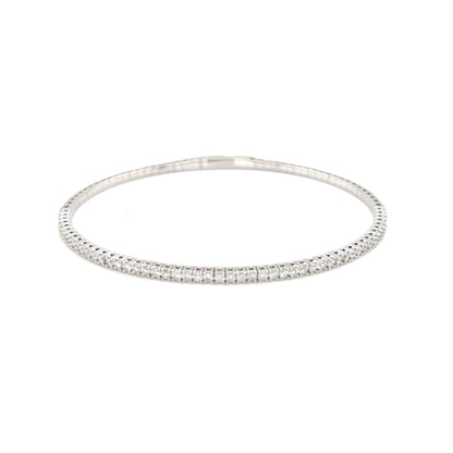 Diamond Spring Bangle 1ct - JMW Jewelry Wholesale