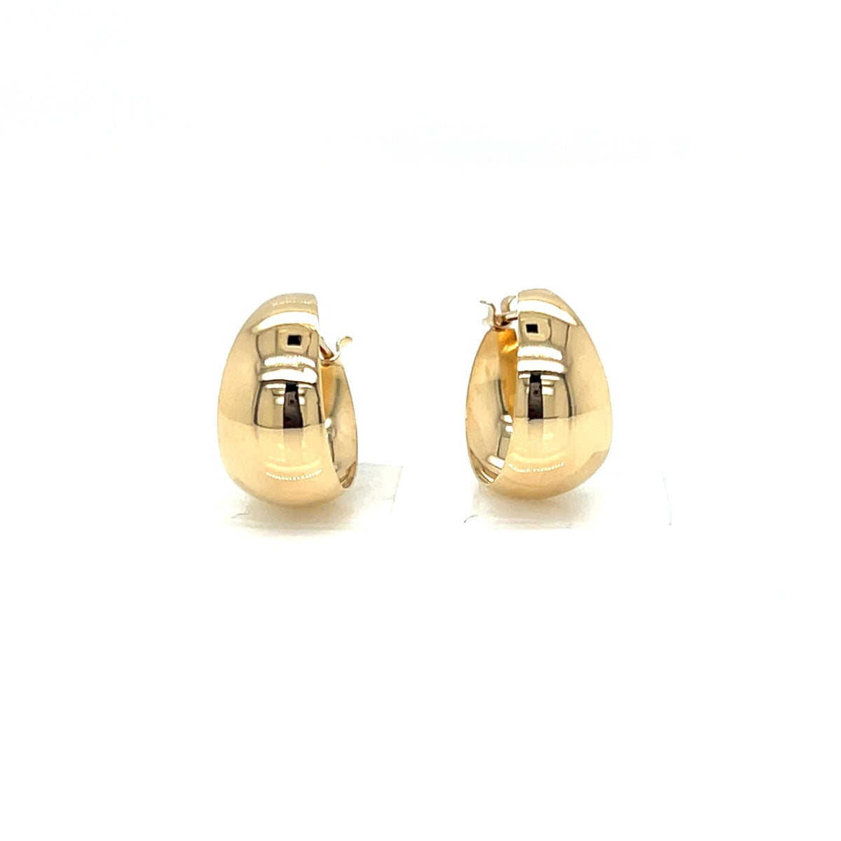 Dome Hoop Earrings - JMW Jewelry Wholesale
