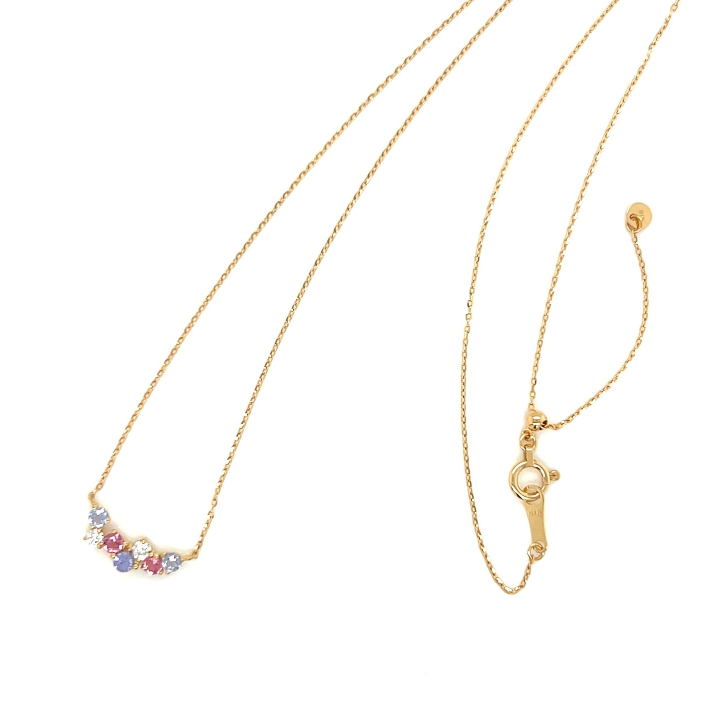 Dreamy Wavy Smile Necklace 0.07ct - JMW Jewelry Wholesale