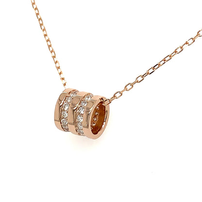 Drum Necklace 0.2ct - JMW Jewelry Wholesale