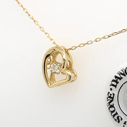 DS Heart Necklace 0.03ct - JMW Jewelry Wholesale