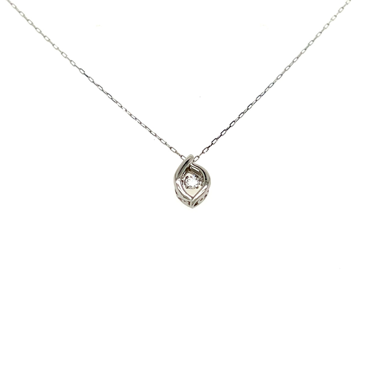 DS Waterdrop N Necklace 0.03ct - JMW Jewelry Wholesale