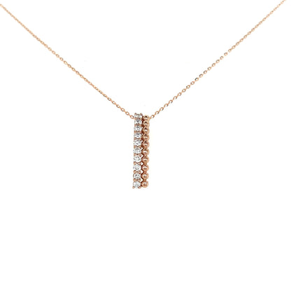 Duo Row Necklace 0.2ct - JMW Jewelry Wholesale