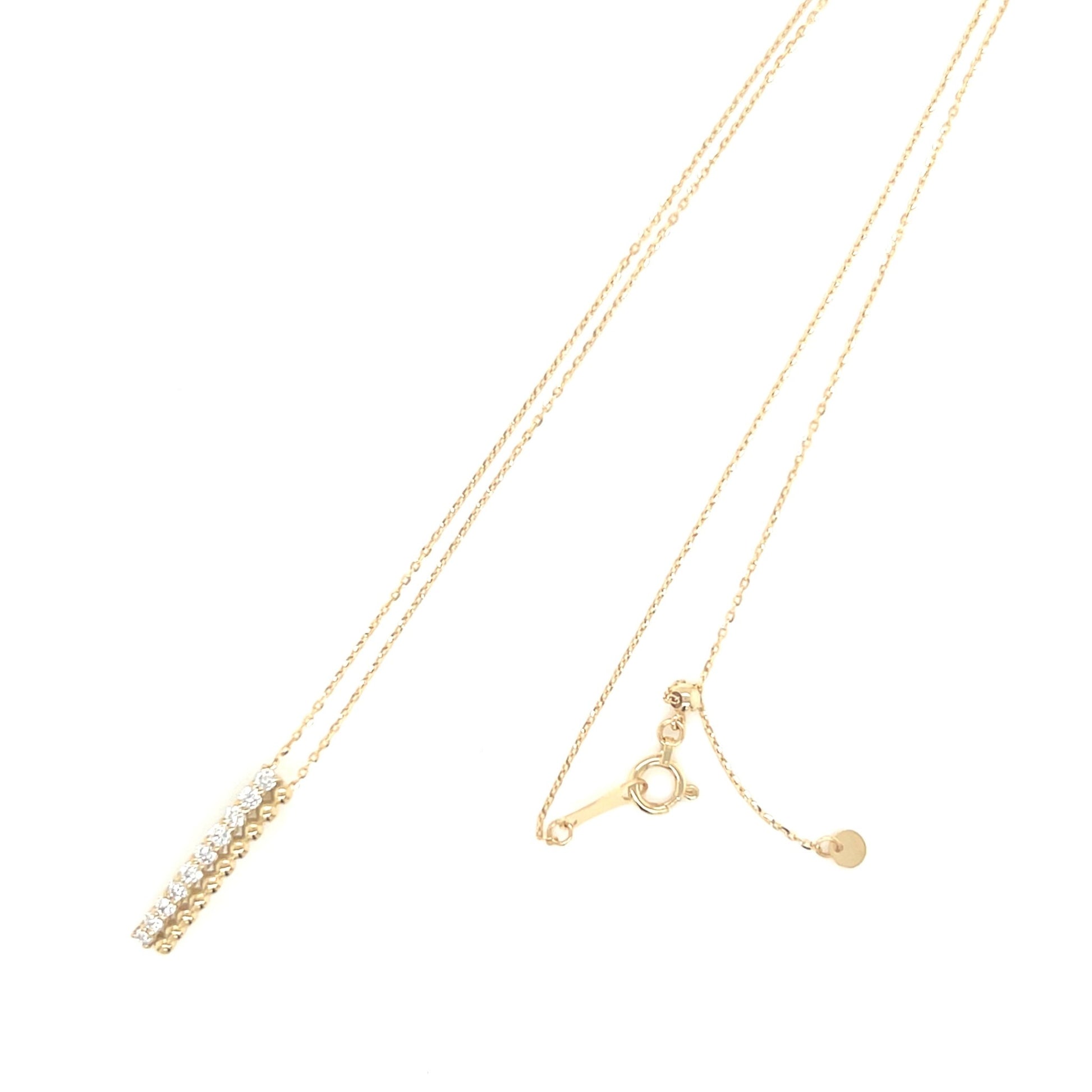 Duo Row Necklace 0.2ct - JMW Jewelry Wholesale