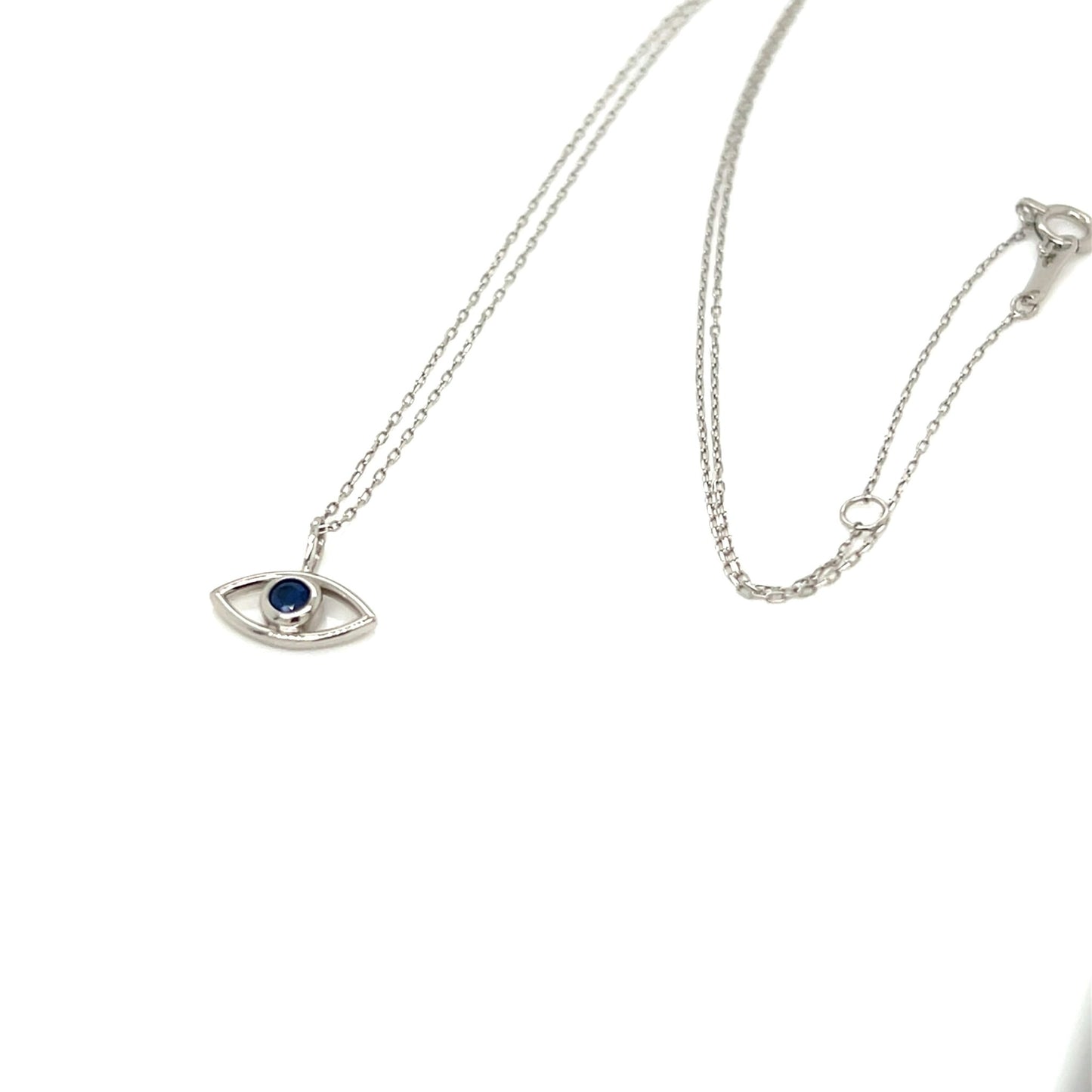 Evil Eye Necklace 0.11ct - JMW Jewelry Wholesale