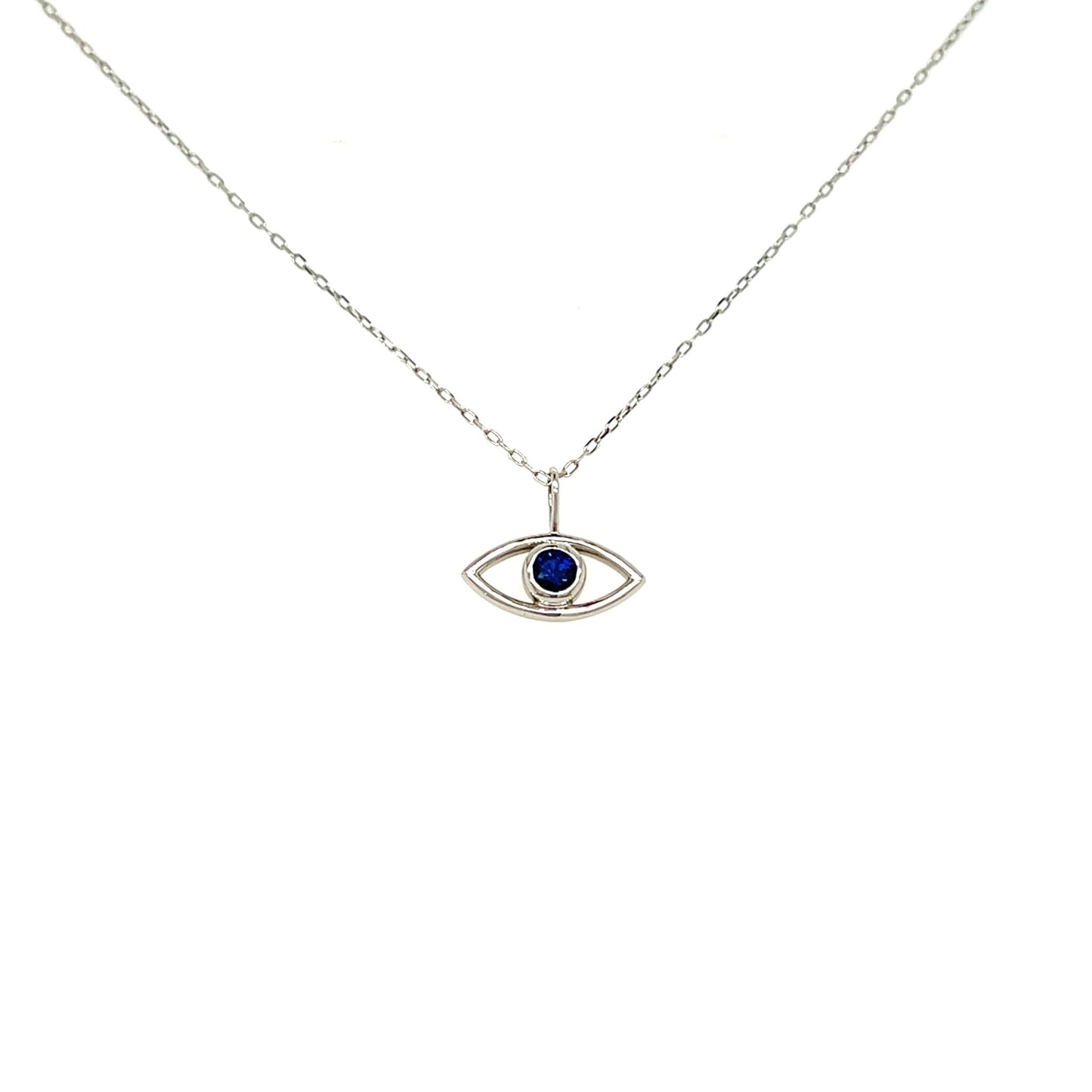 Evil Eye Necklace 0.11ct - JMW Jewelry Wholesale