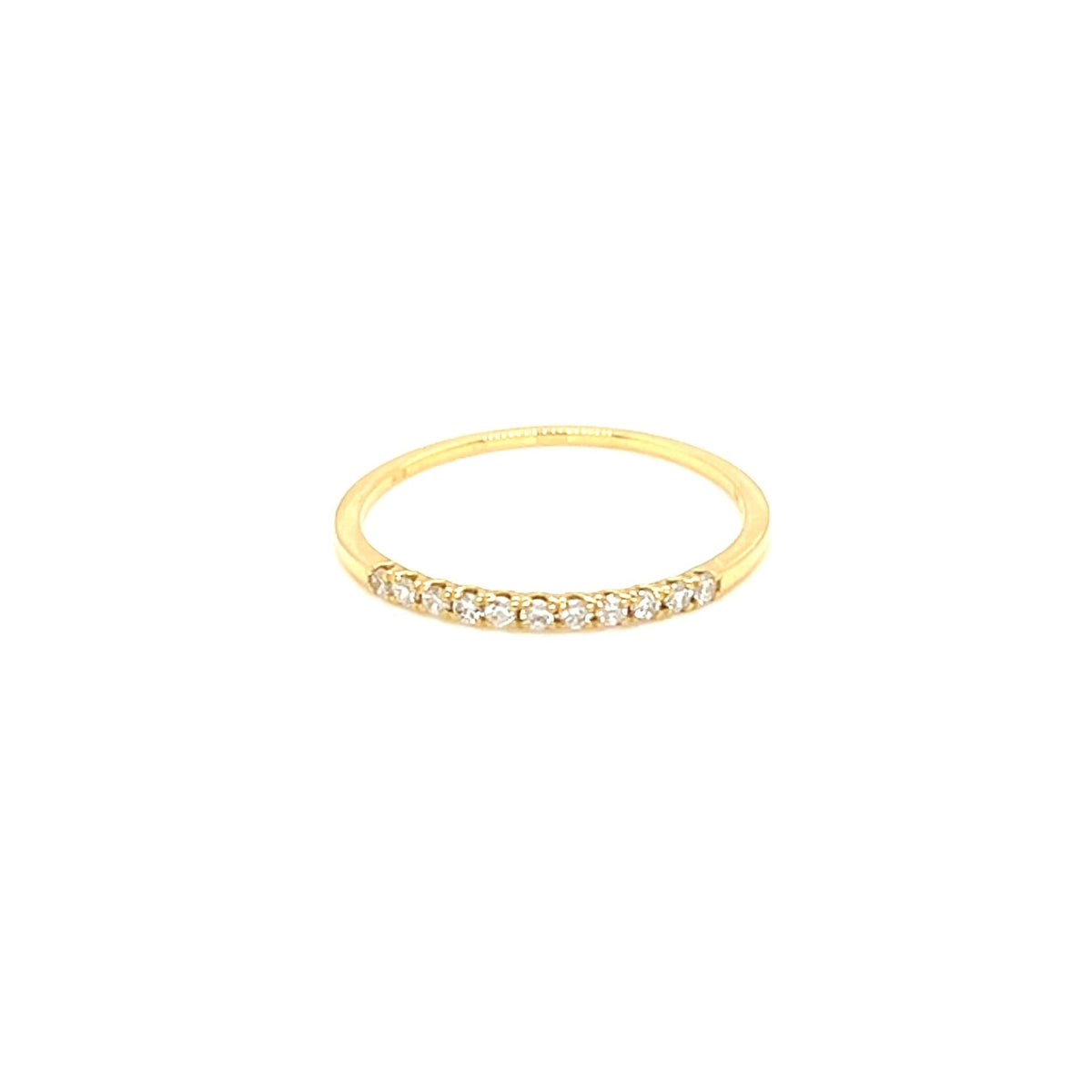 Fine Half Eternity Ring 0.1ct - JMW Jewelry Wholesale
