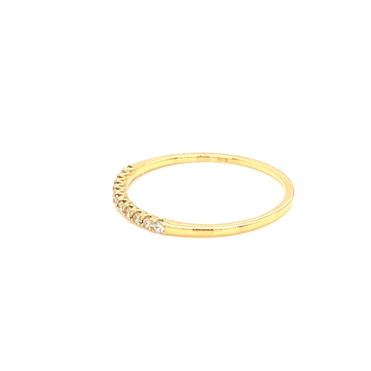 Fine Half Eternity Ring 0.1ct - JMW Jewelry Wholesale