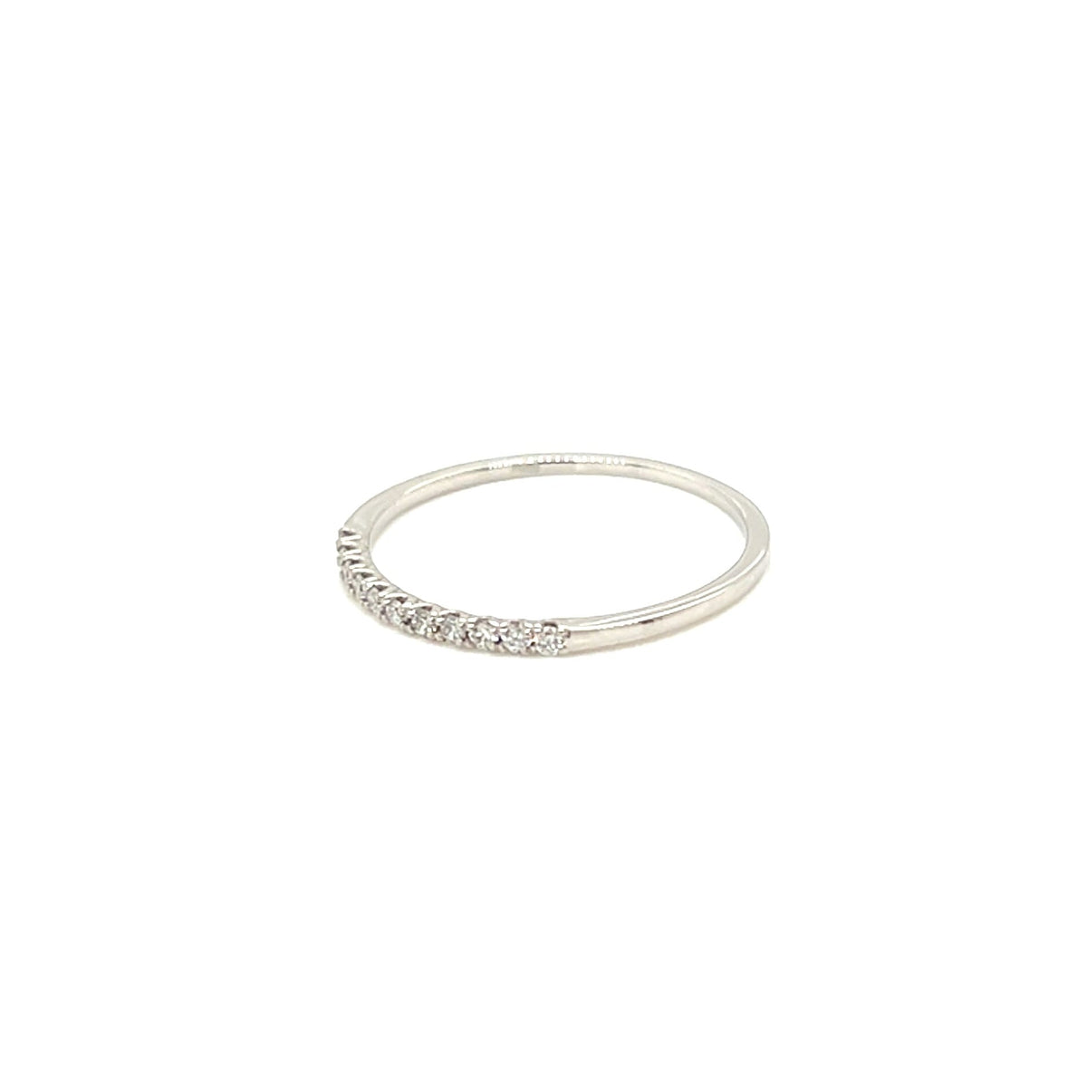 Fine Half Eternity Ring 0.1ct - JMW Jewelry Wholesale