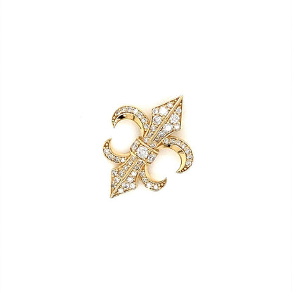 Fleur - de - lis Pendant 0.5ct - JMW Jewelry Wholesale