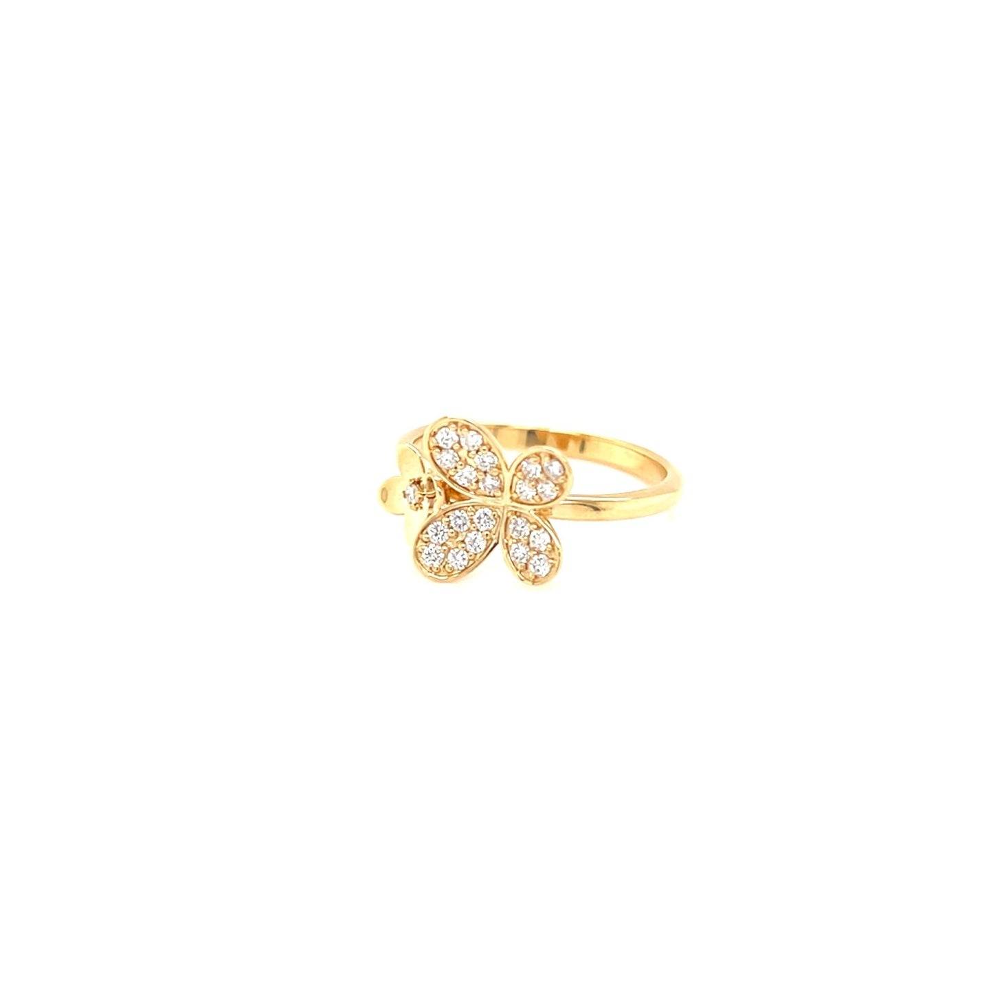 Floral Butterfly Ring 0.23ct - JMW Jewelry Wholesale