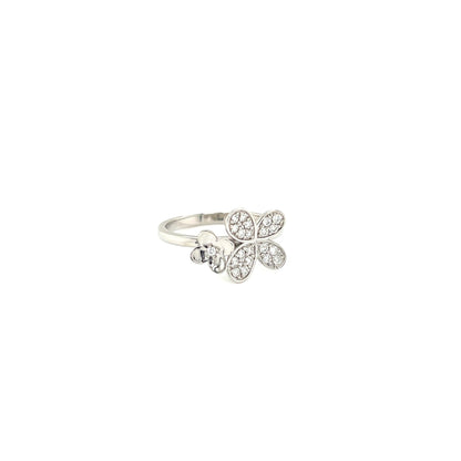 Floral Butterfly Ring 0.23ct - JMW Jewelry Wholesale