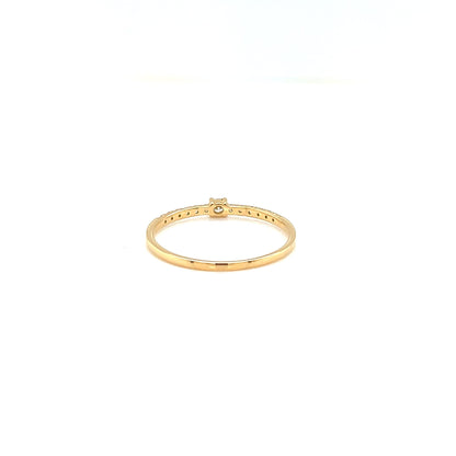 Four Claw Pave ring 0.1ct - JMW Jewelry Wholesale