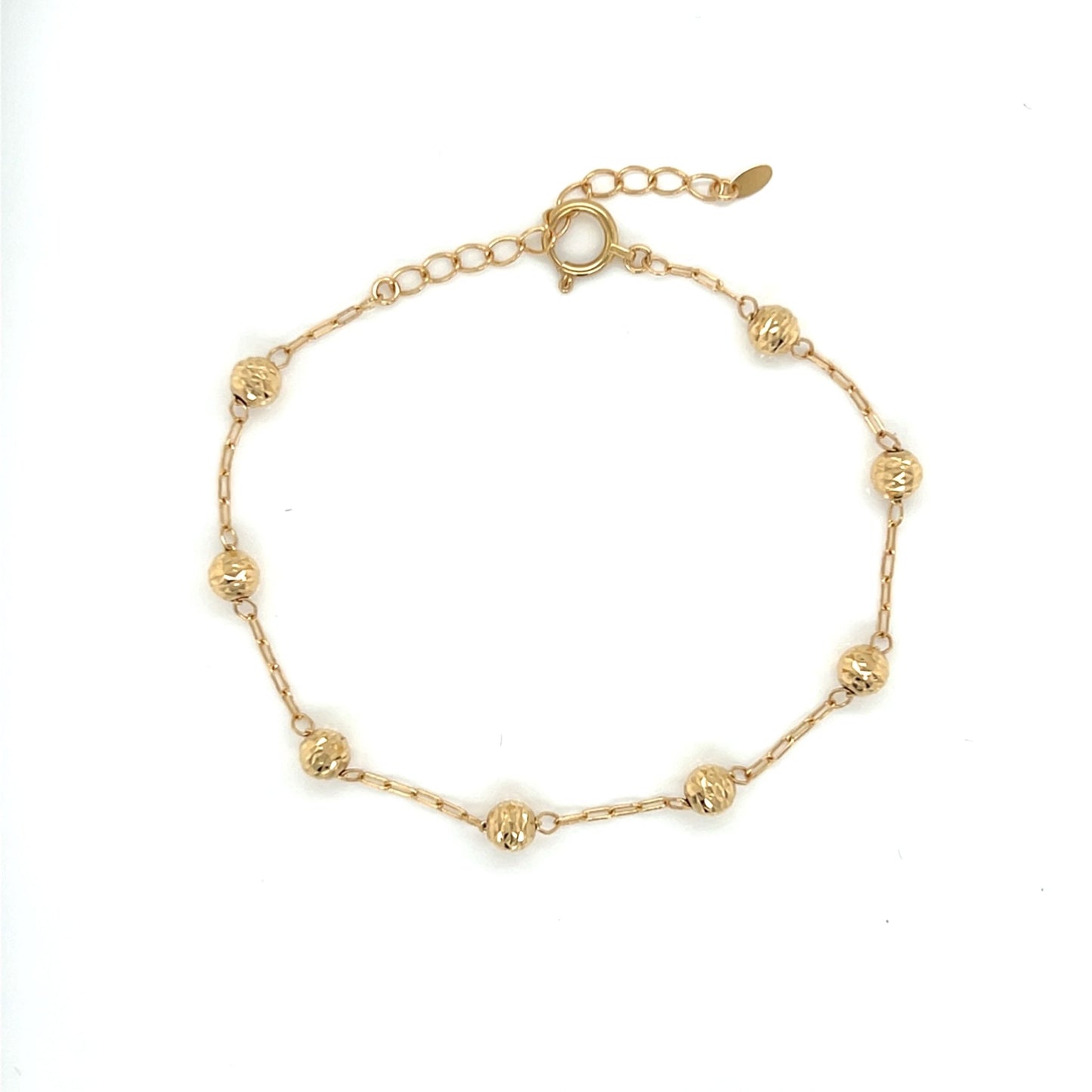Gold Ball Bracelet - JMW Jewelry Wholesale